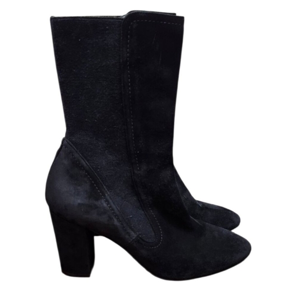 Stuart Weitzman Women's Boots Suede FIFER 80 Size 9.5 - Picture 8 of 15